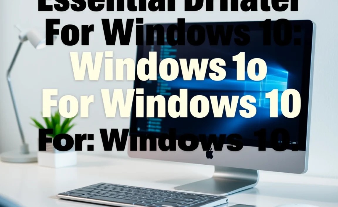 Methods to Update Drivers in Windows 10