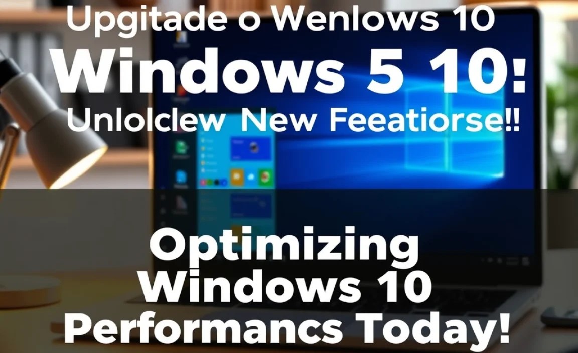 Optimizing Windows 10 Performance