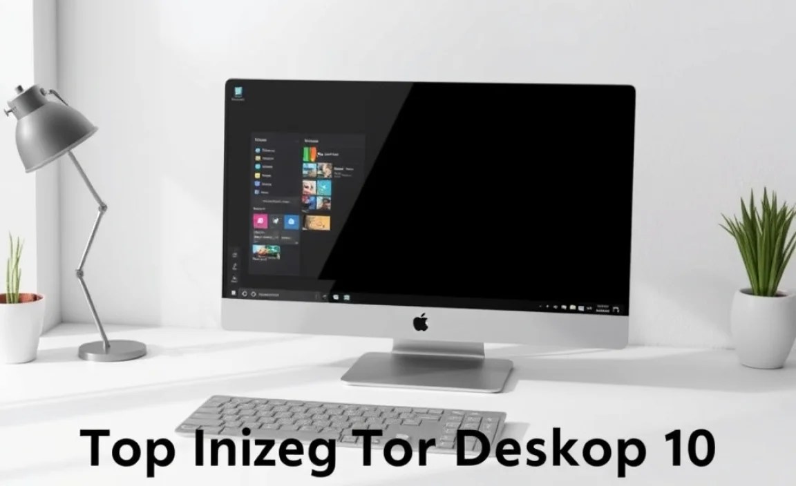 Organizing Your Desktop Icons Efficiently