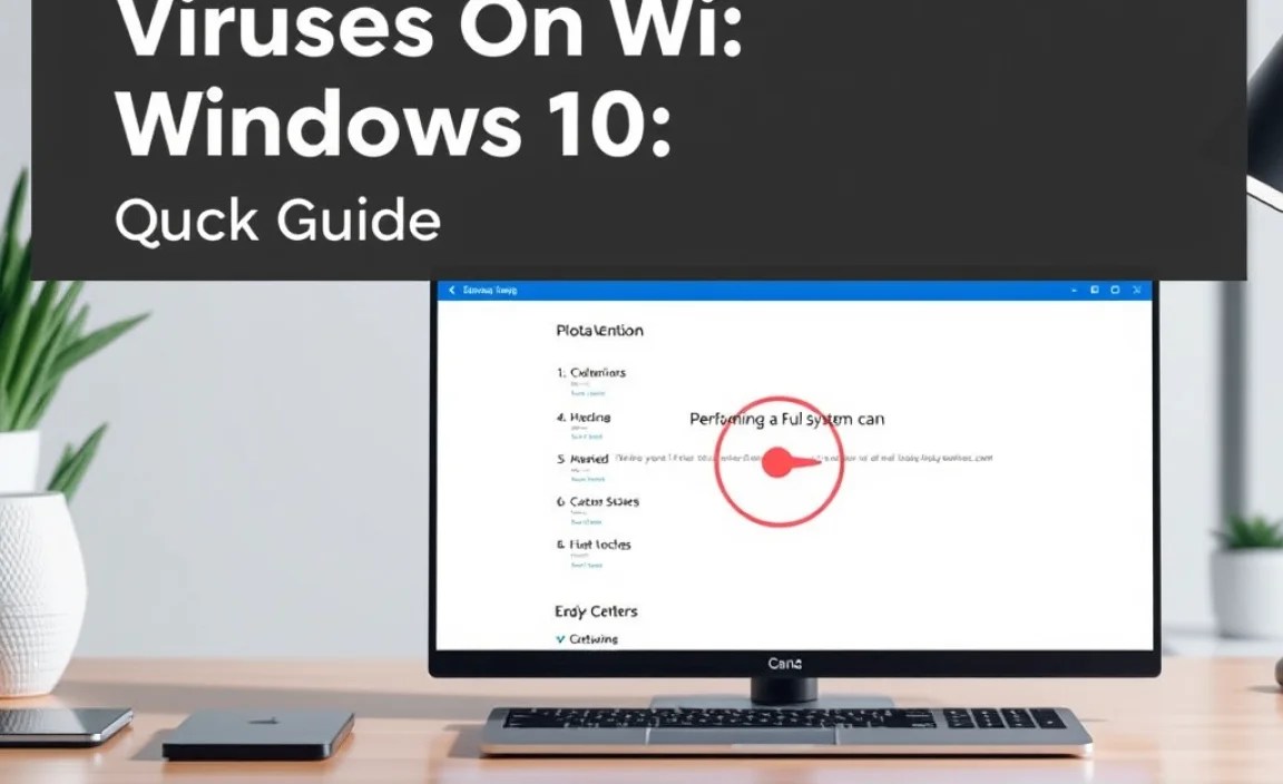 Performing a Full System Scan