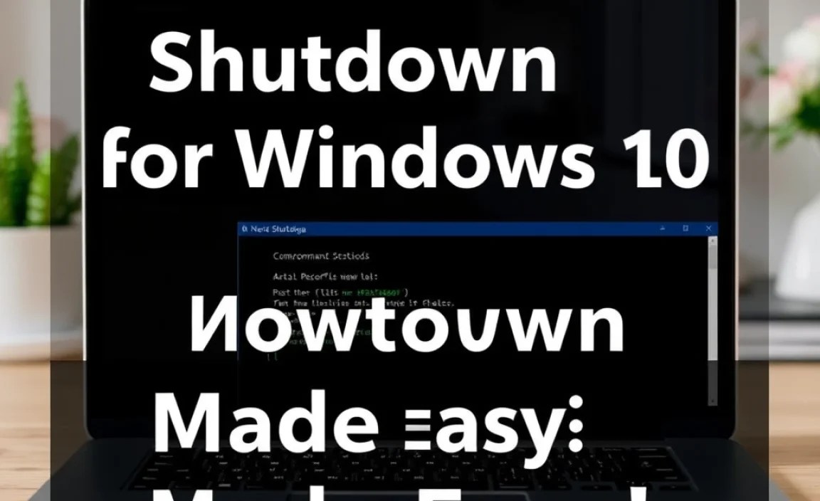 Power User Shutdown Methods: Command Prompt and PowerShell