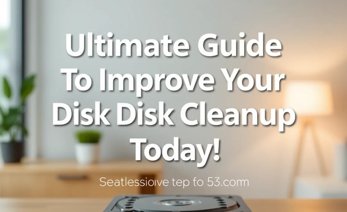 Preliminary Steps Before Cleanup