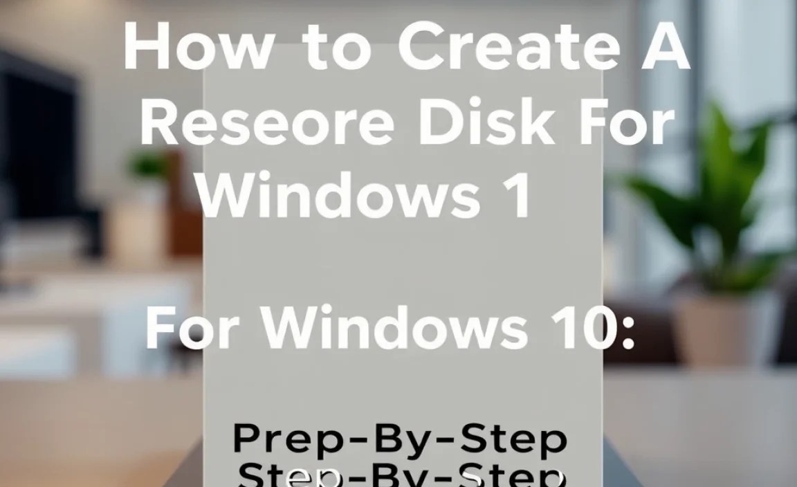 Preparing for Creation