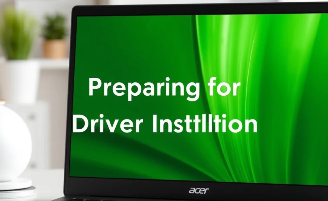 Preparing for Driver Installation