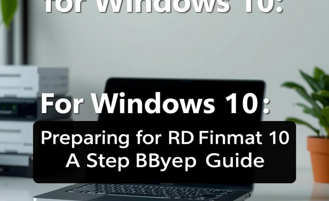 Preparing for HDD Formatting