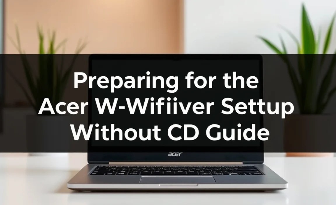 Preparing for the Acer WiFi Driver Setup