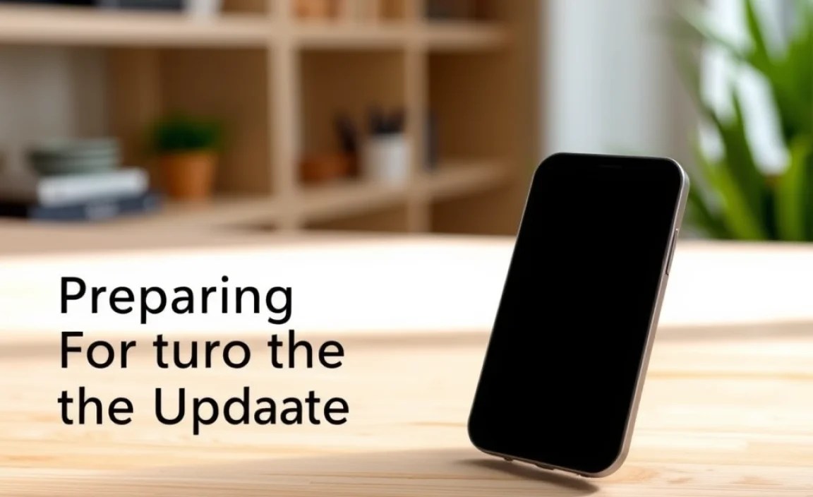 Preparing for the Update