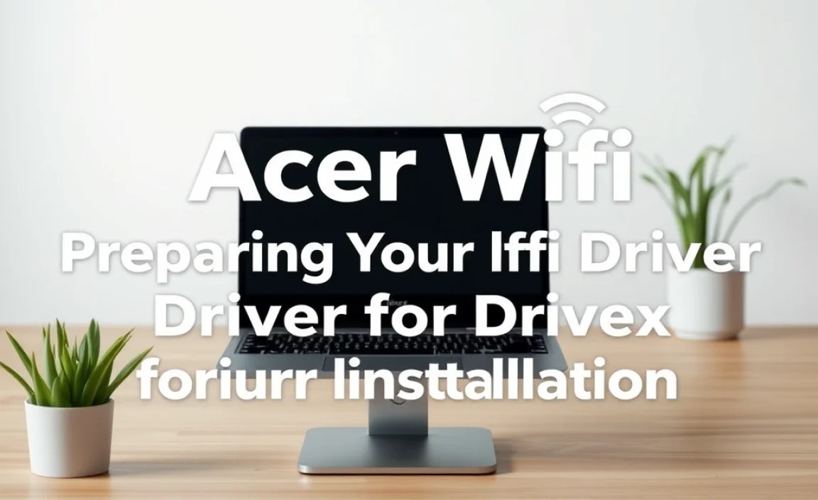 Preparing Your Acer Device for Driver Installation