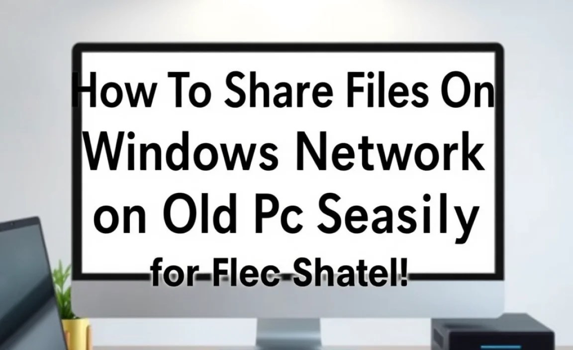 Preparing Your Old PC for File Sharing