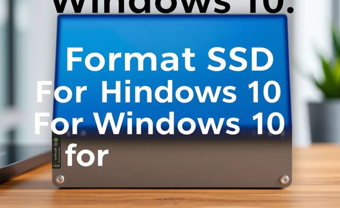 Preparing Your SSD for Formatting