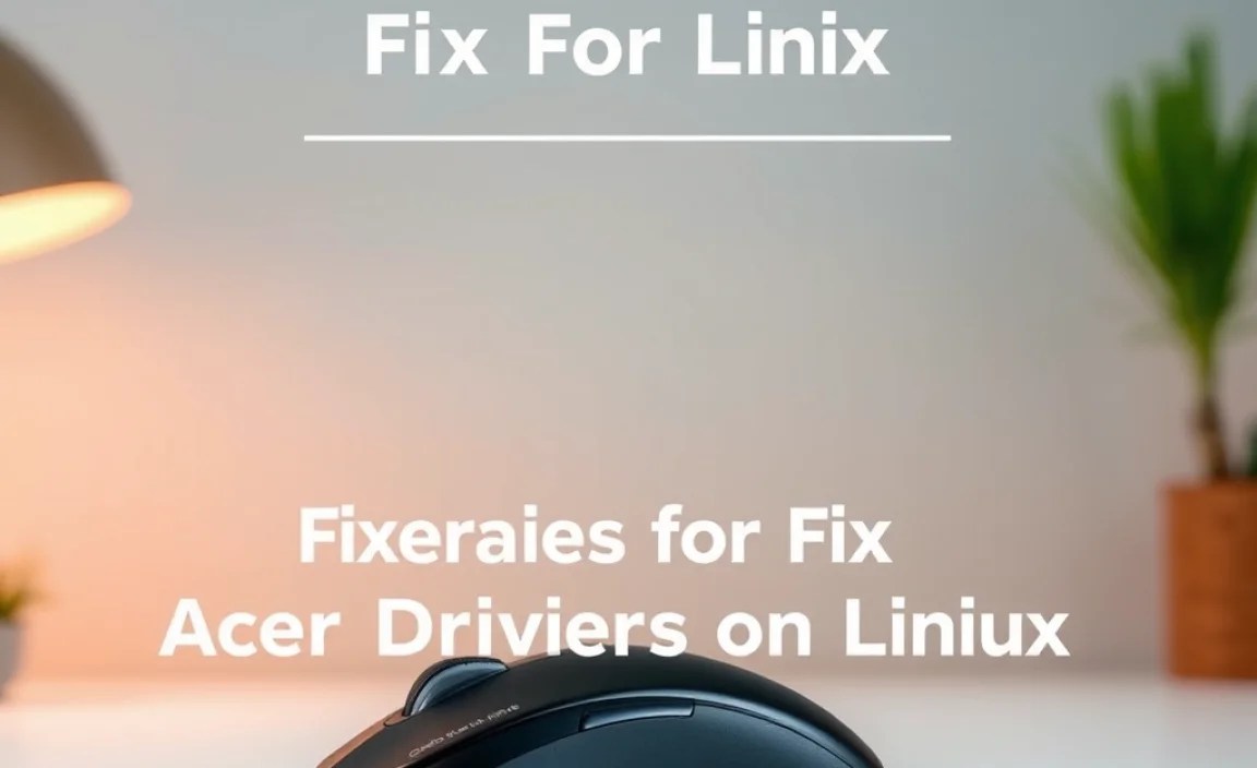 Prerequisites for Fixing Acer Mouse Drivers on Linux