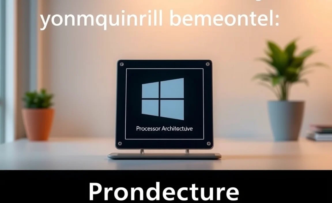 Processor Architecture Considerations