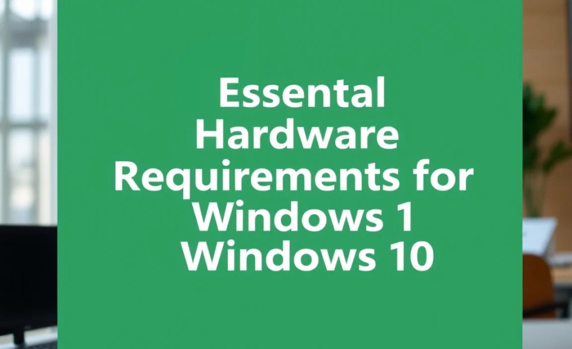Recommended System Requirements