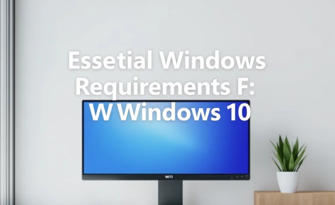 Recommended System Requirements
