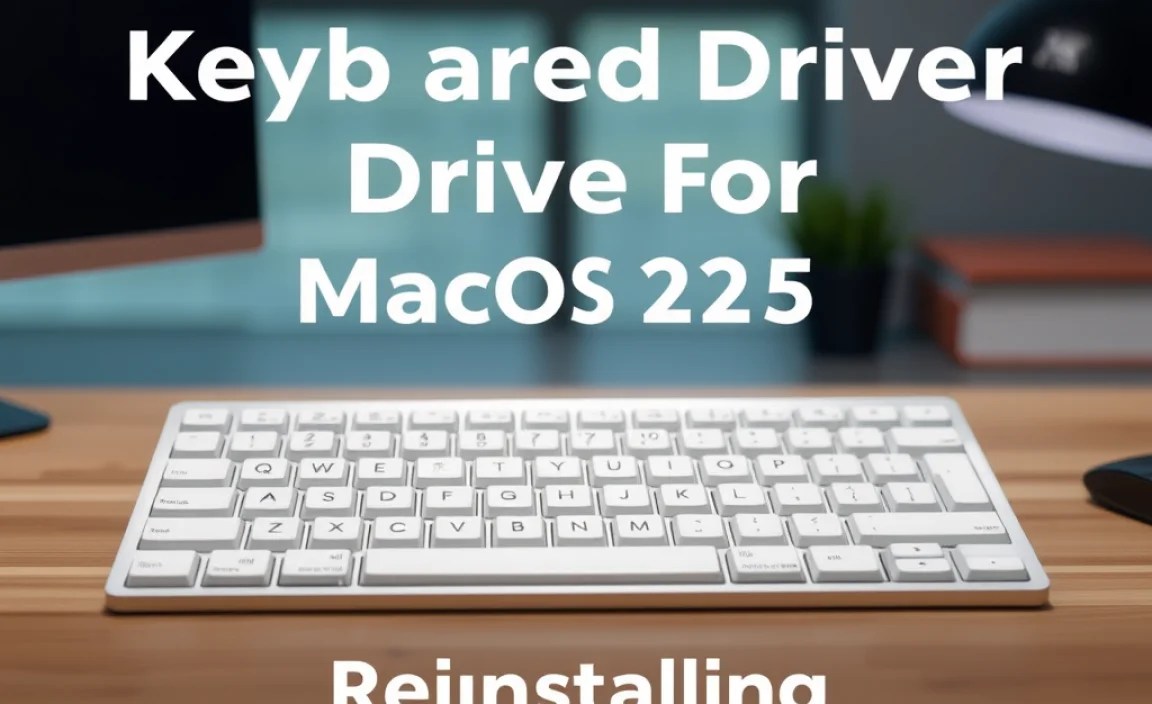 Reinstalling Keyboard Drivers