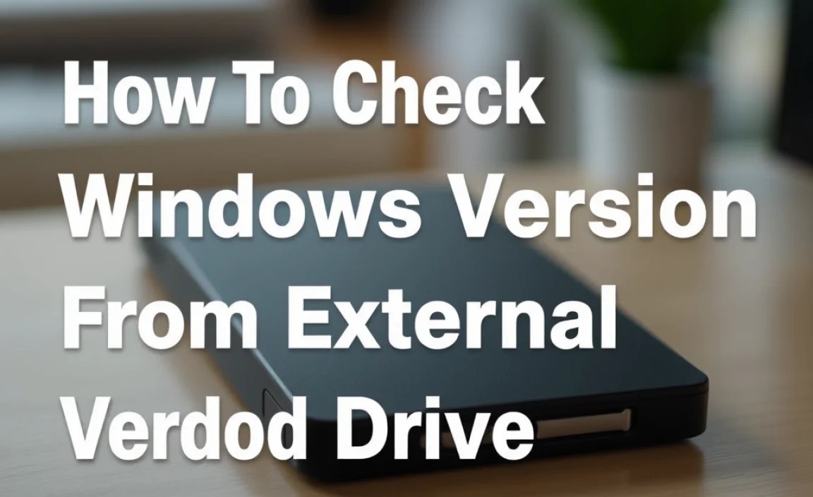 Requirements for Checking Windows Version