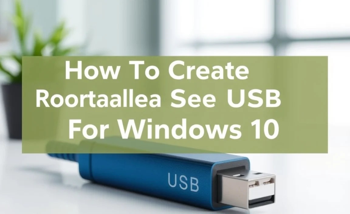 Requirements for Creating a Bootable USB