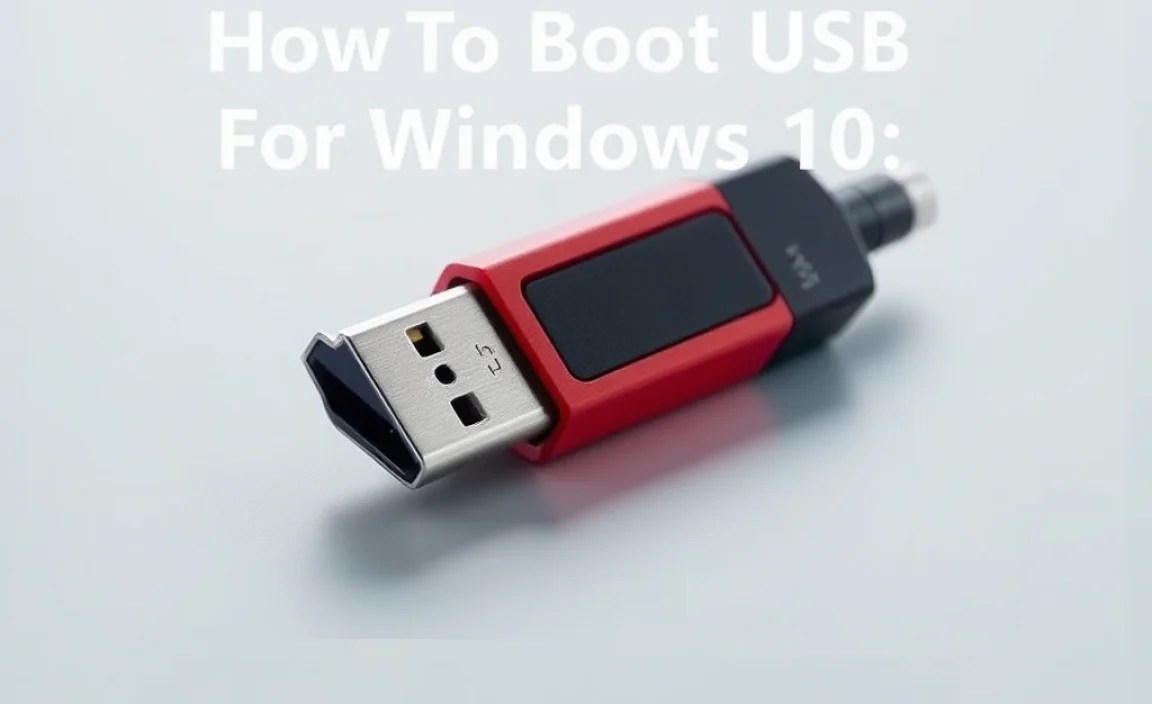 Requirements for Creating a Bootable USB