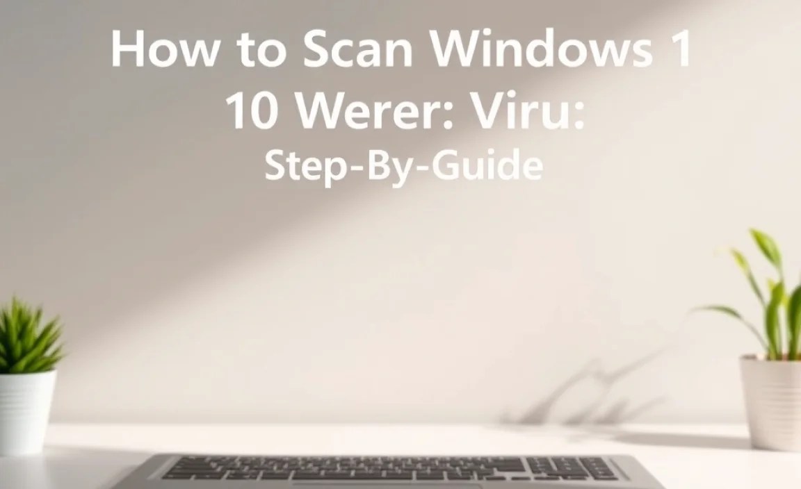 Running a Full System Scan