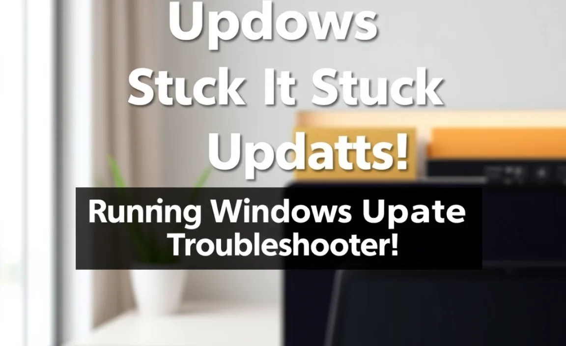 Running Windows Update Troubleshooter