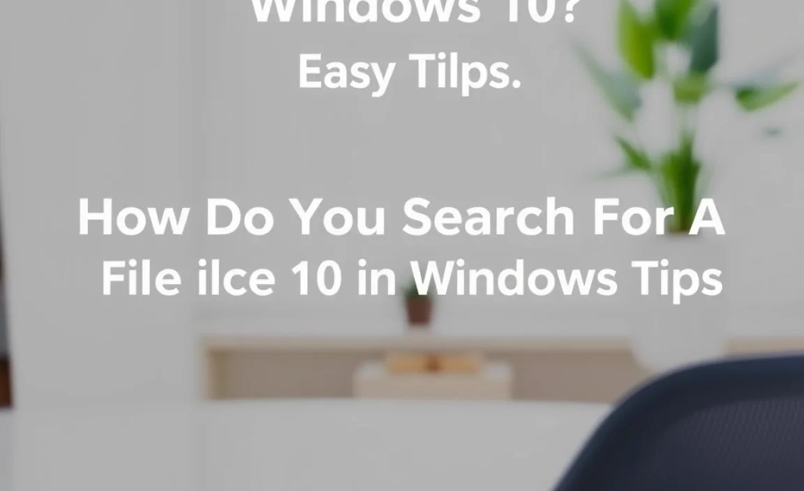 Searching for Files Using Cortana