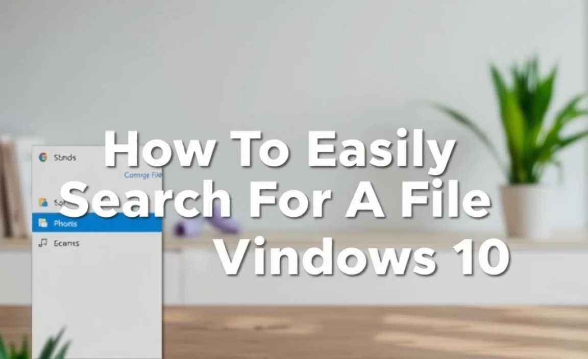 Searching Within File Explorer