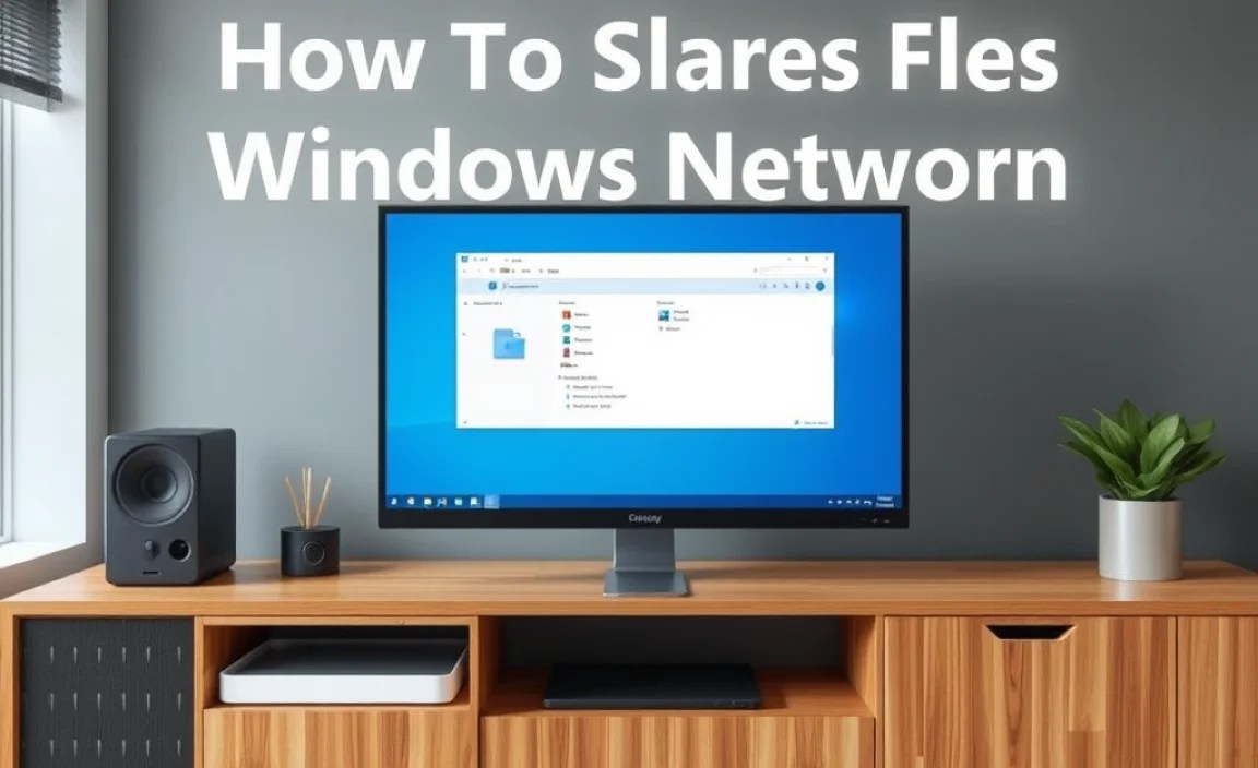 Setting Up Network Sharing Settings