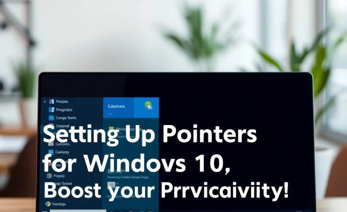 Setting Up Pointers on Windows 10