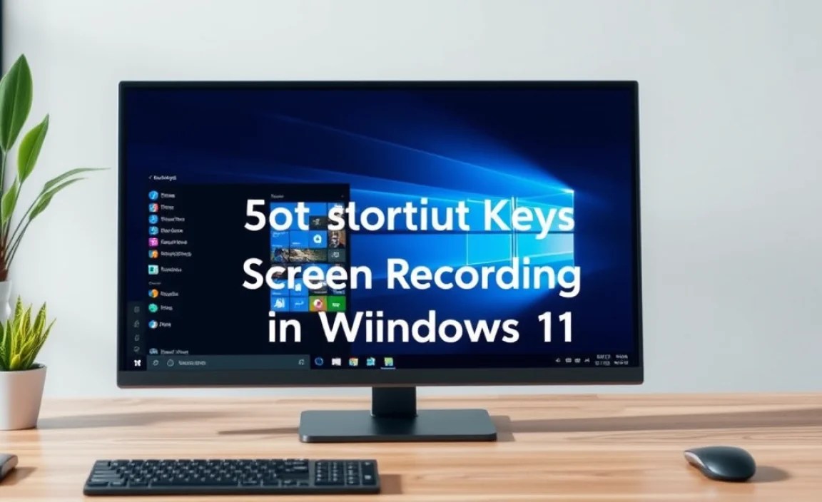 Shortcut Keys For Screen Recording In Windows 11 Explained