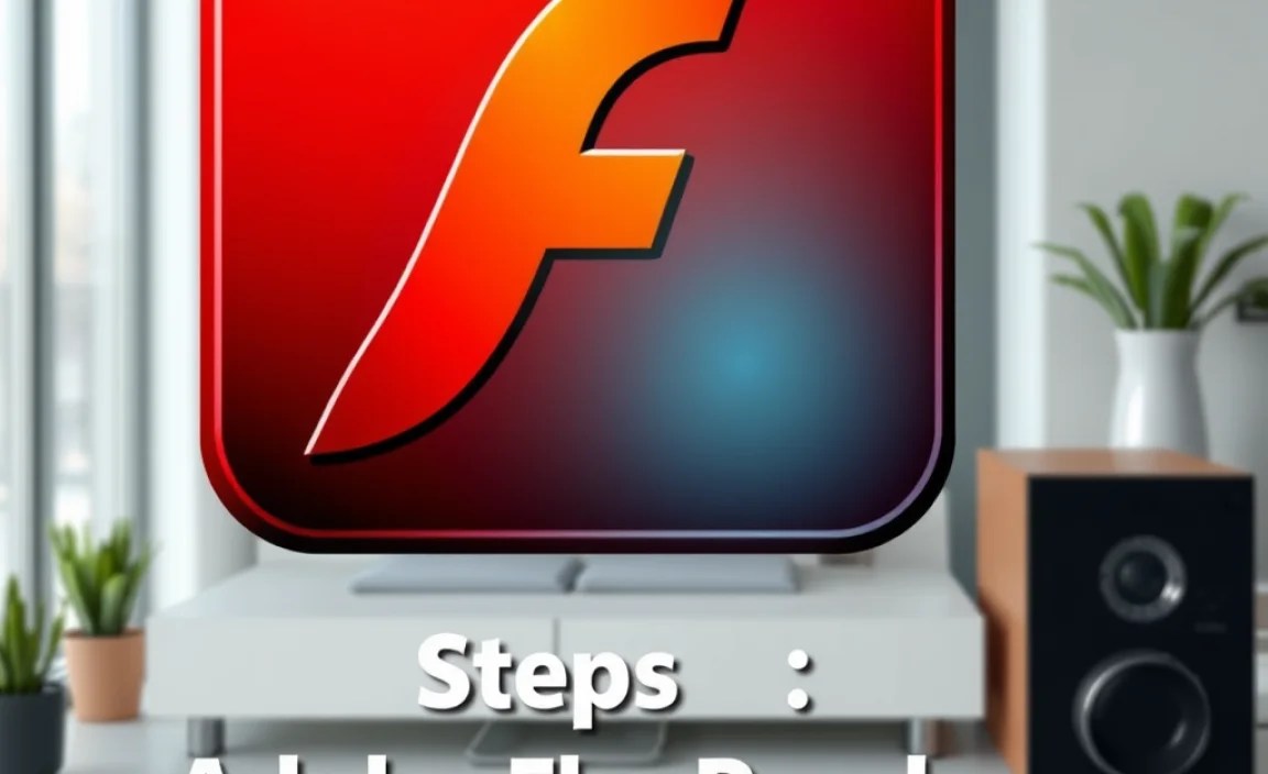 Steps to Download Adobe Flash Reader