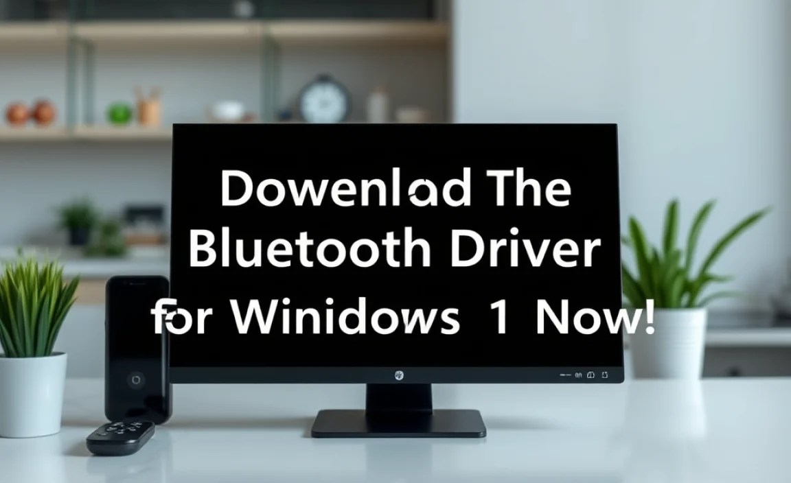 Steps to Install the Latest Bluetooth Driver