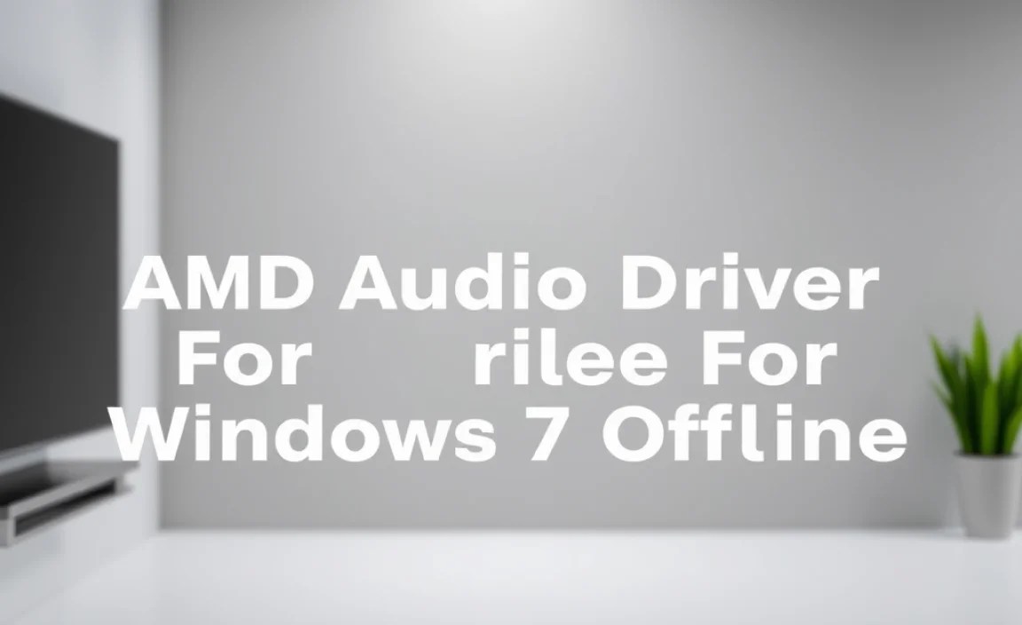 System Requirements for AMD Audio Driver