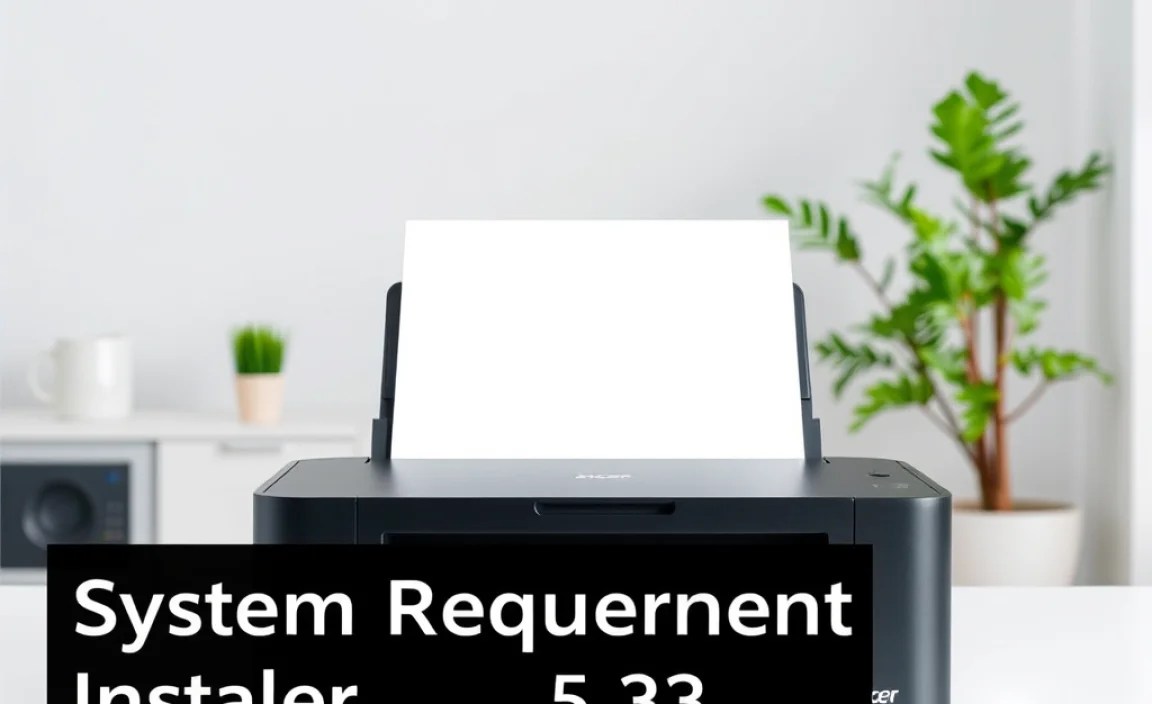 System Requirements for Installation