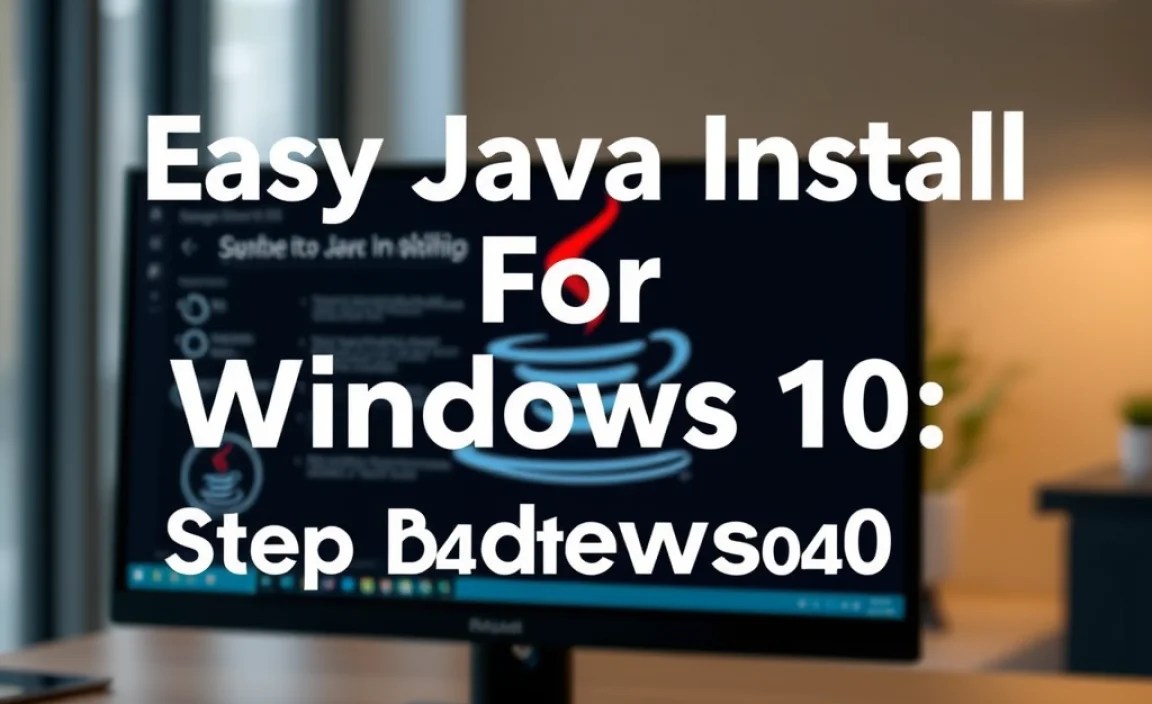 System Requirements for Java Installation