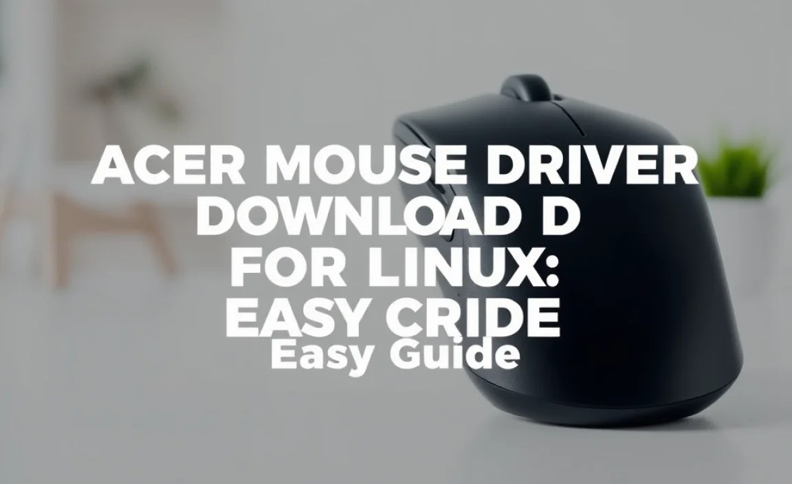 System Requirements for Linux Mouse Drivers