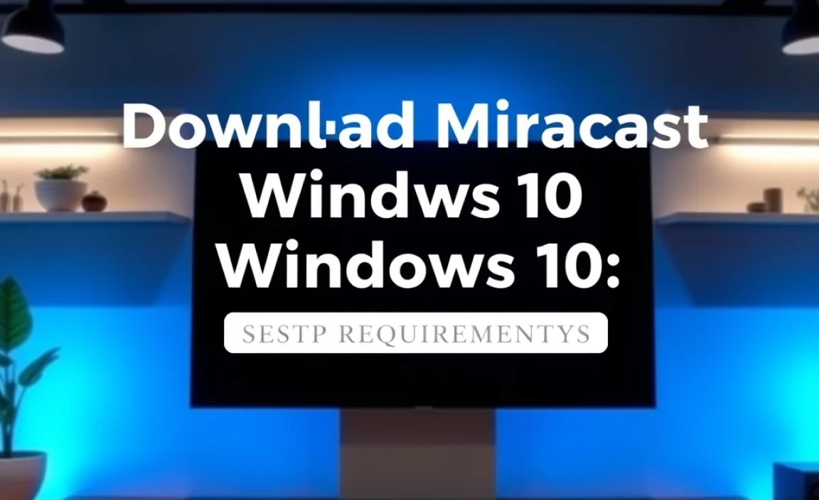 System Requirements for Miracast