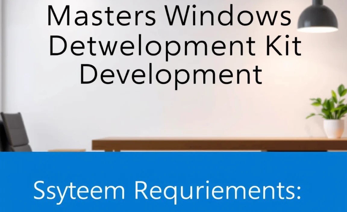 System Requirements for Windows SDK