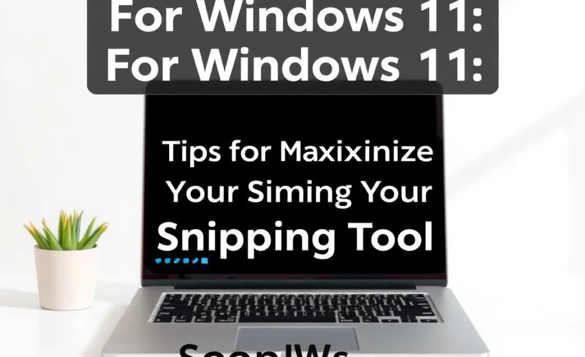 Tips for Maximizing Your Snipping Tool Experience