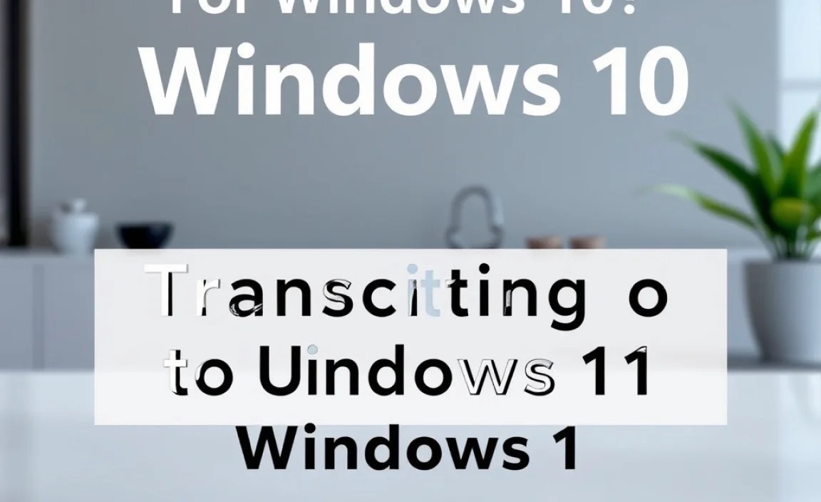 Transitioning to Windows 11