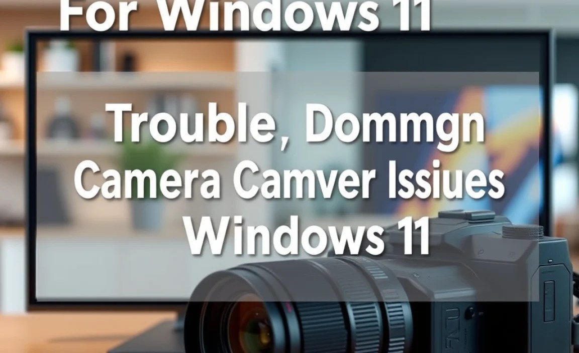 Troubleshooting Common Camera Driver Issues on Windows 11