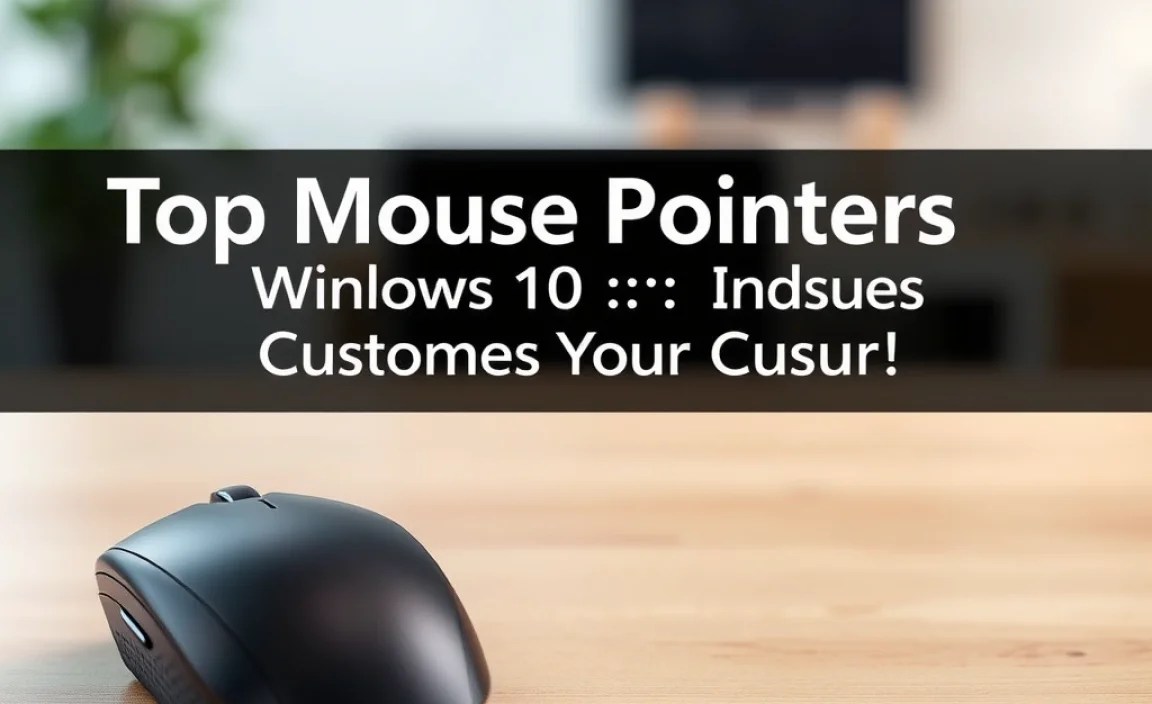 Troubleshooting Common Mouse Pointer Issues
