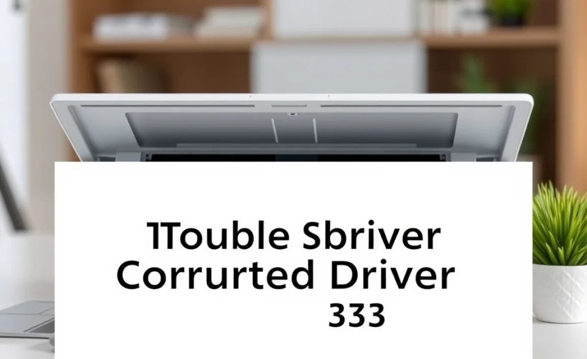 Troubleshooting Corrupted Driver Issues