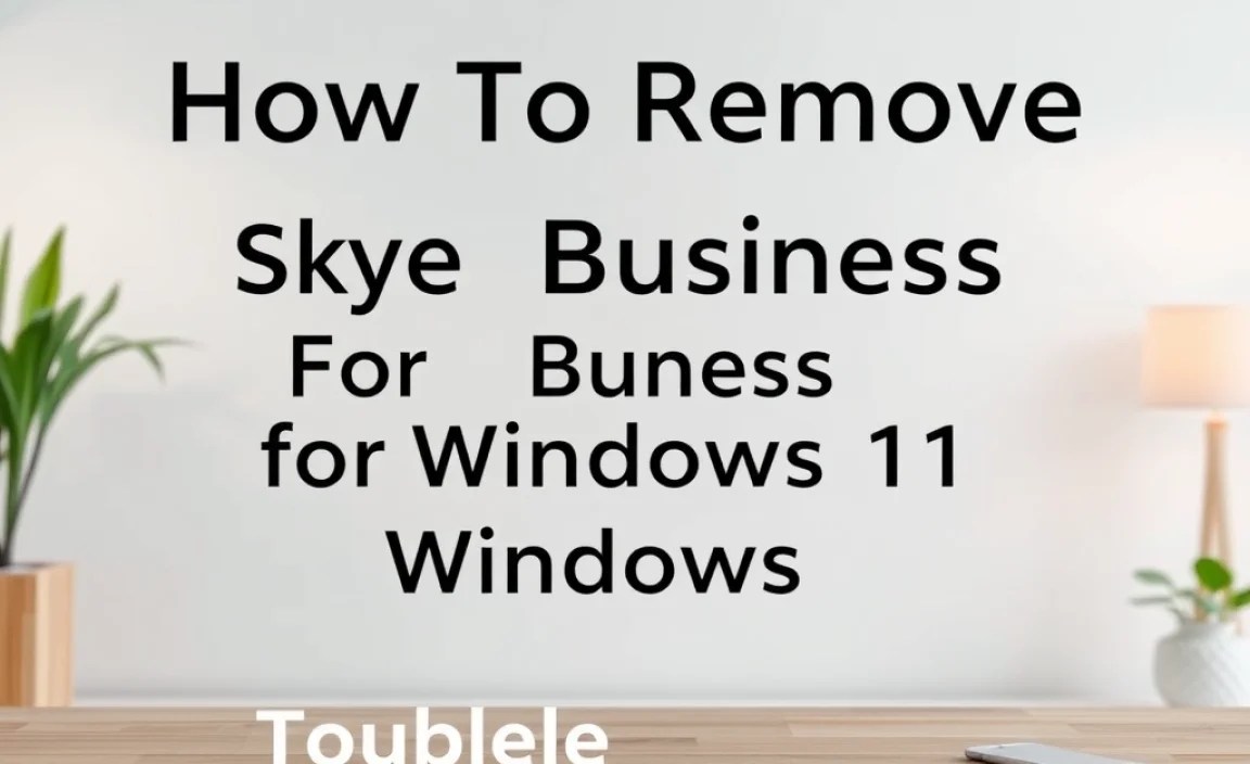 Troubleshooting Removal Issues