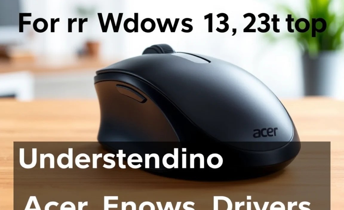 Understanding Acer Mouse Drivers