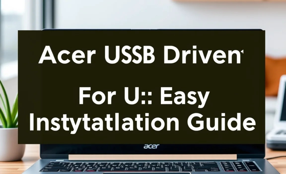 Understanding Acer USB Drivers