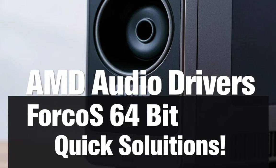 Understanding AMD Audio Drivers