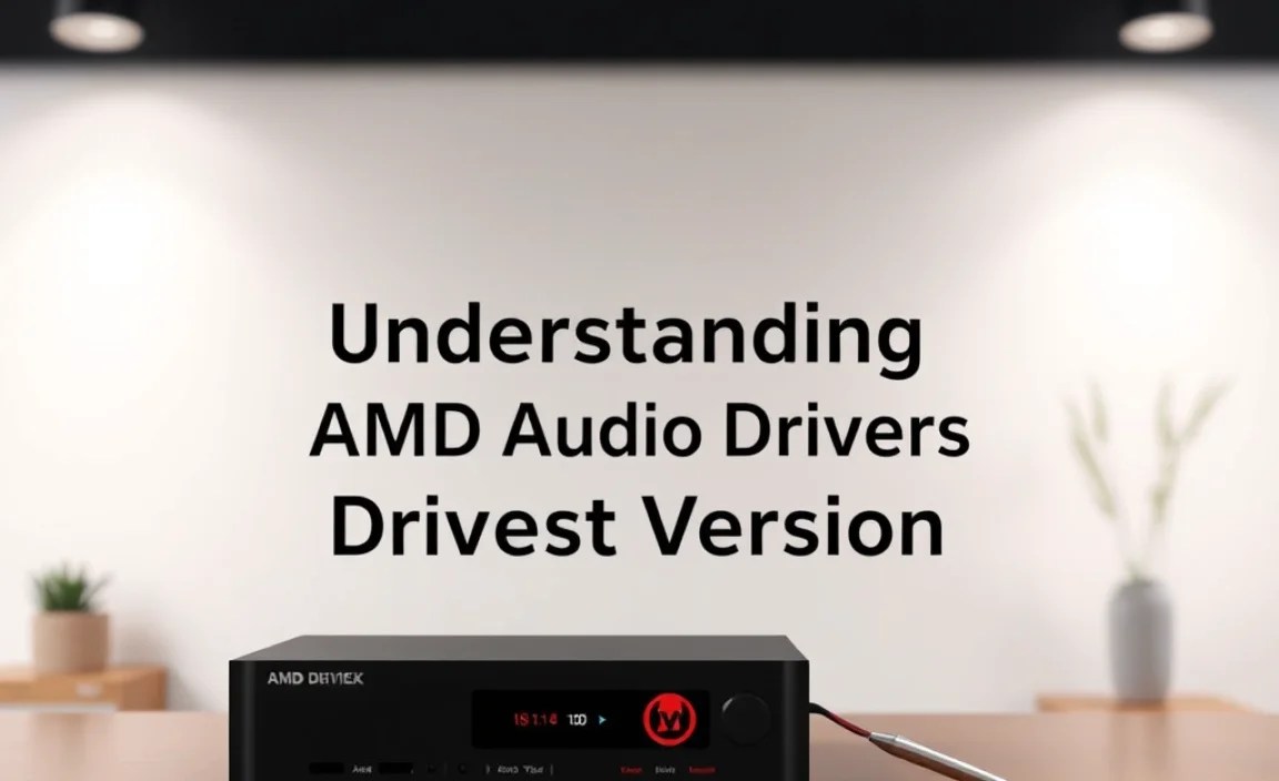 Understanding AMD Audio Drivers