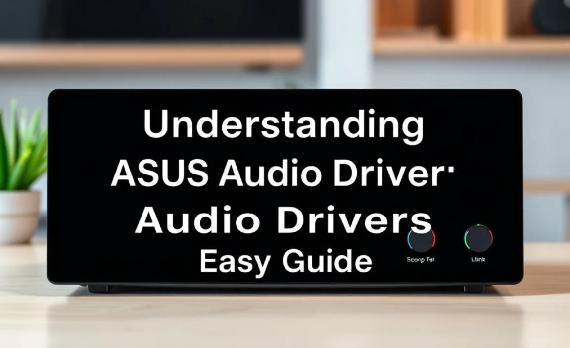 Understanding ASUS Audio Drivers
