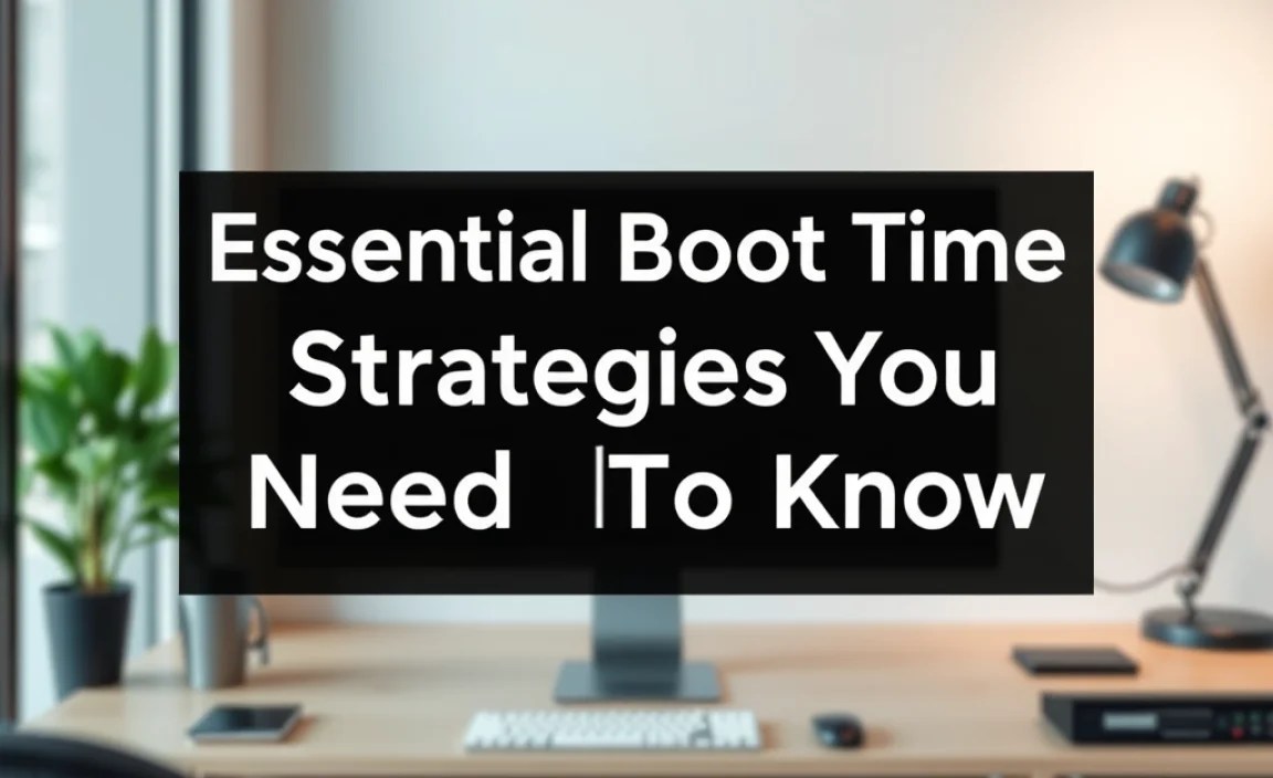 Understanding Boot Time