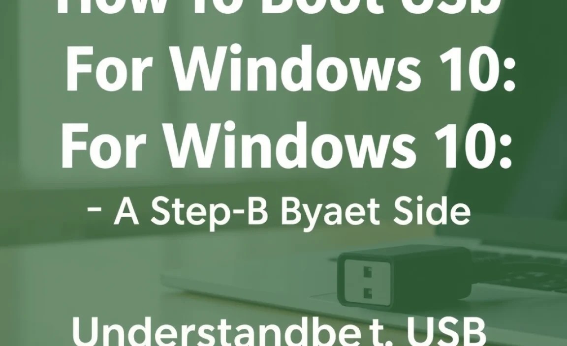 Understanding Bootable USBs